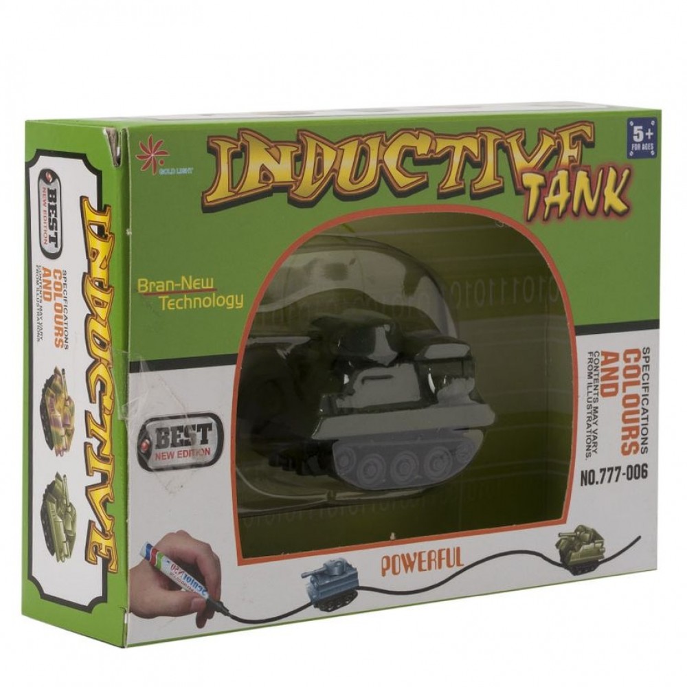 Индуктивная игрушка StreetGo Inductive Tank Gray оптом